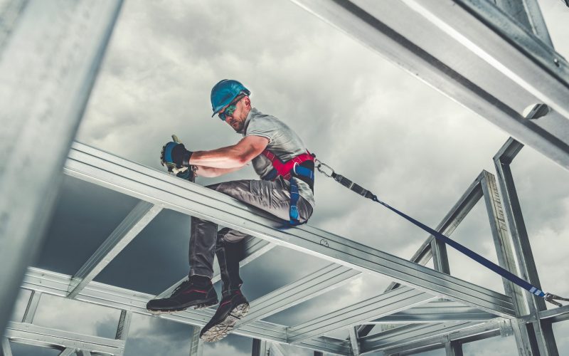 Skeleton Frame Worker Safety